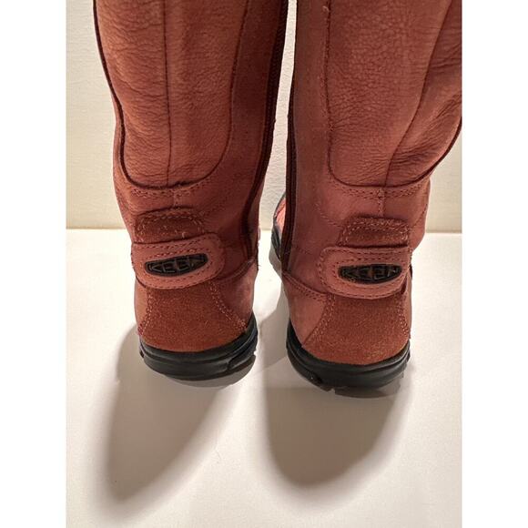 Keen women’s‎ leather boots cognac 6.5 - Picture 4 of 4